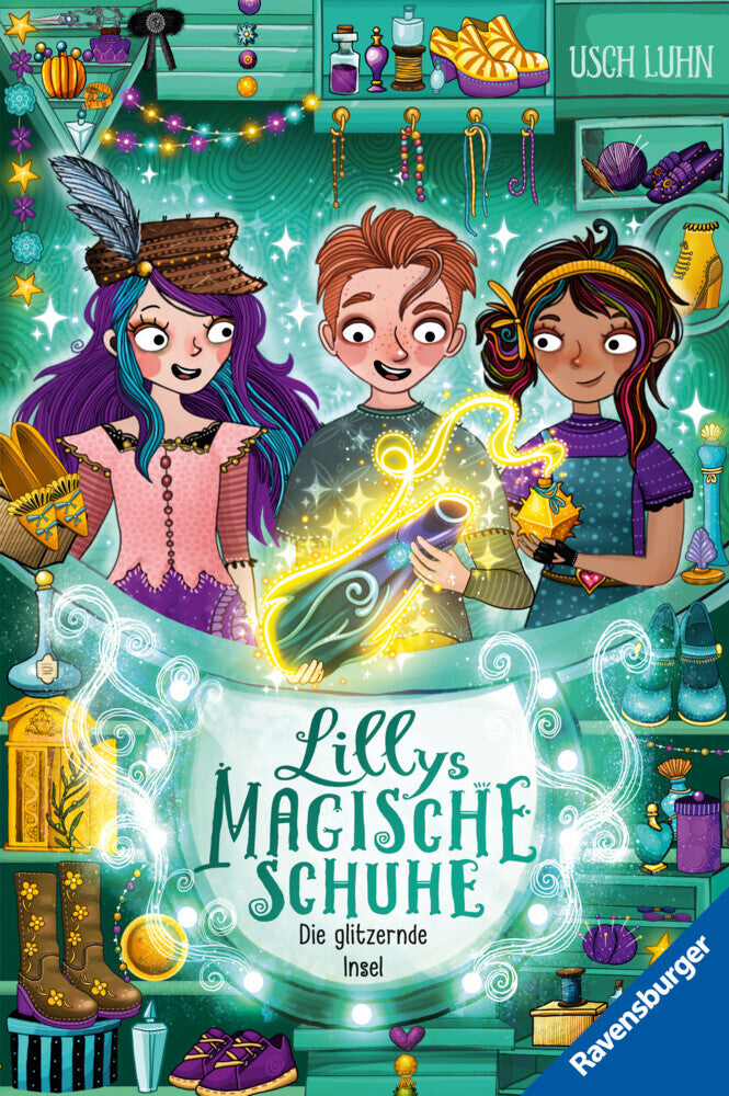 Lillys magische Schuhe, Band 8 - Die glitzernde Insel (Usch Luhn)
