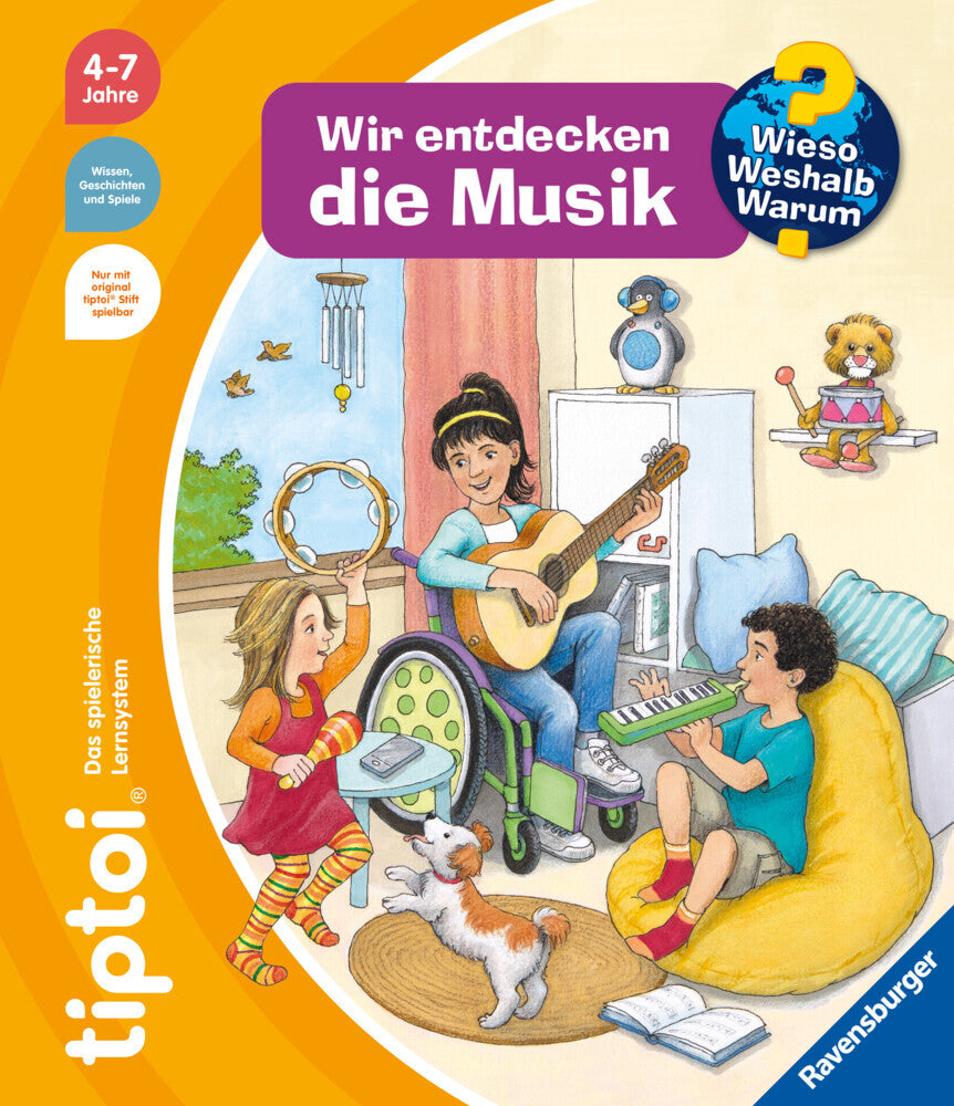 tiptoi® Wieso? Weshalb? Warum? - Wir entdecken die Musik (Inka Friese)