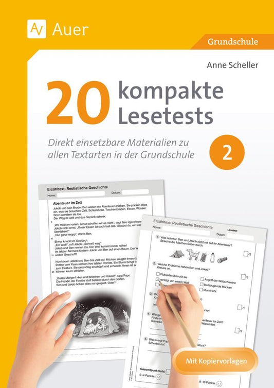 20 kompakte Lesetests für Klasse 2 (Anne Scheller)