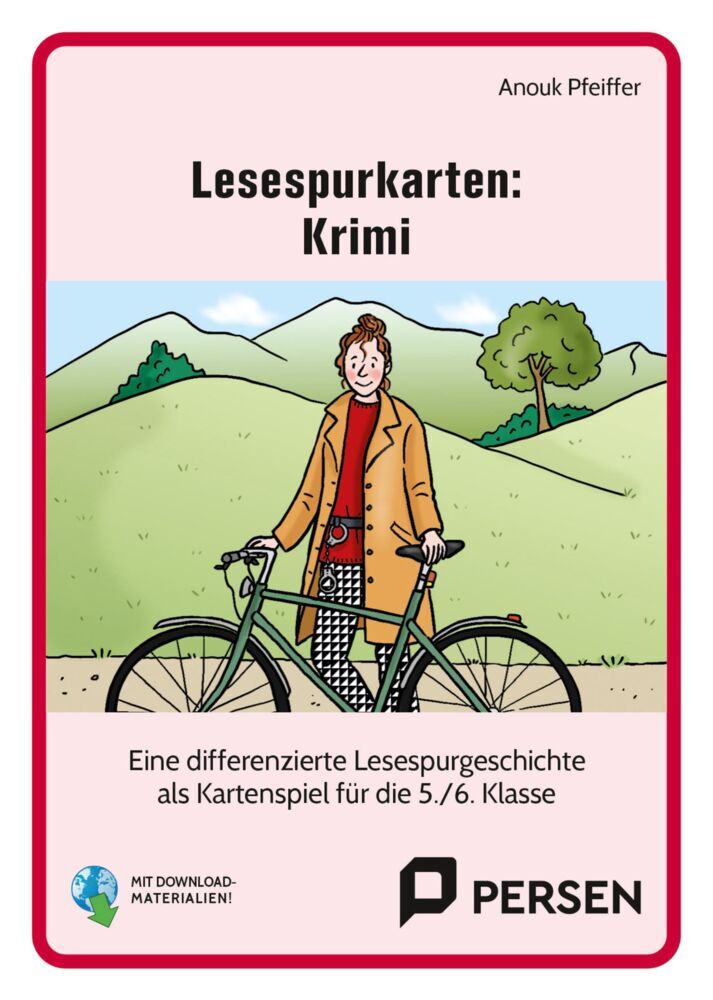 Lesespurkarten: Krimi - Sekundarstufe, m. 1 Beilage (Anouk Pfeiffer)