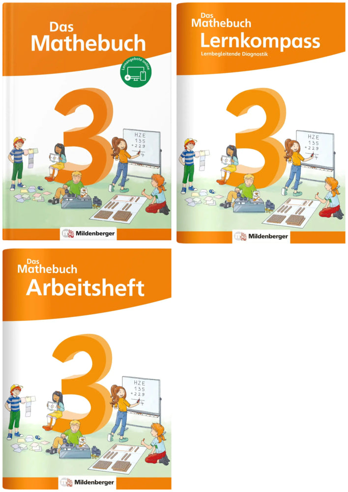 Paket - Das Mathebuch 3 Neubearbeitung, 3 Teile (Anja Finke)