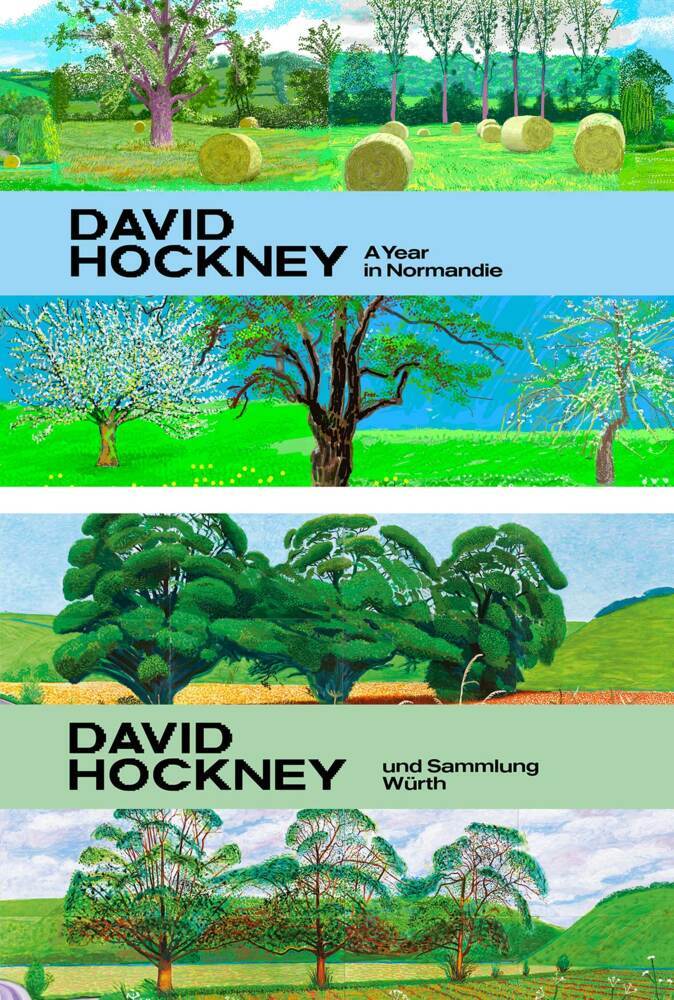 David Hockney A Year in Normandie und Sammlung Würth, 2 Teile (David Hockney)