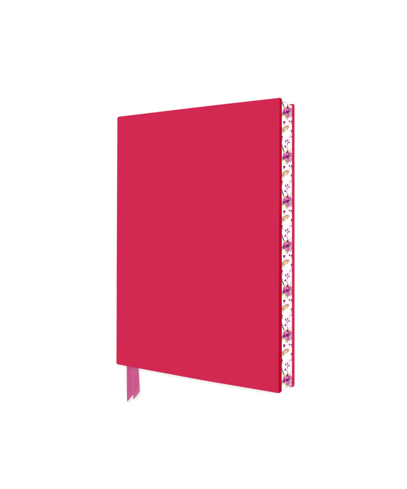 Exquisit Notizbuch DIN A6: Farbe Lippenstift Pink (Flame Tree Publishing)