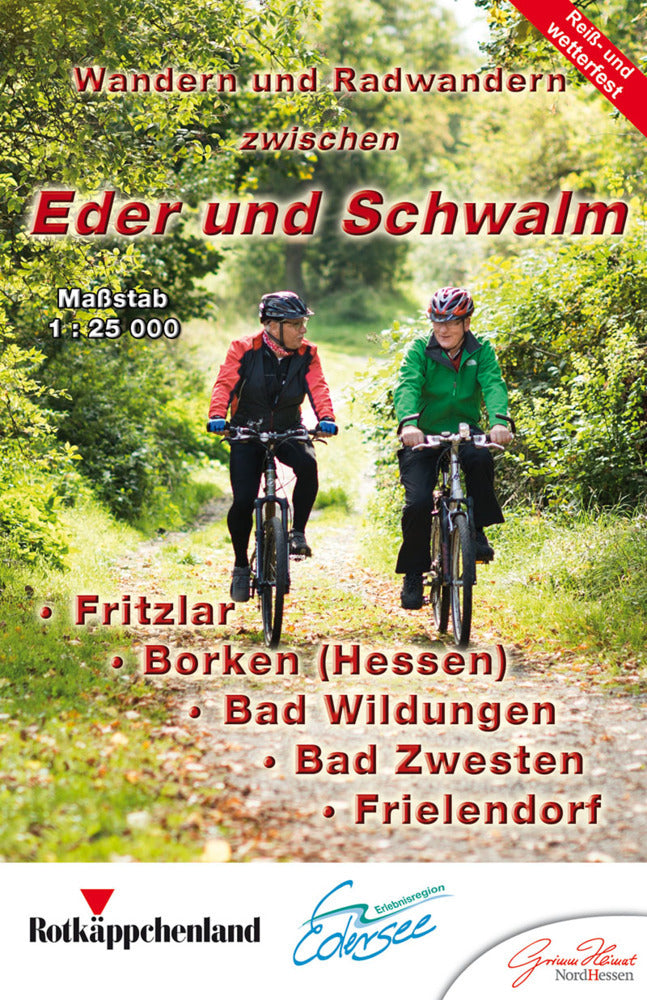 Wandern und Radwandern zwischen Eder und Schwalm (Kartographische Kommunale Verlagsgesellschaft Mbh)