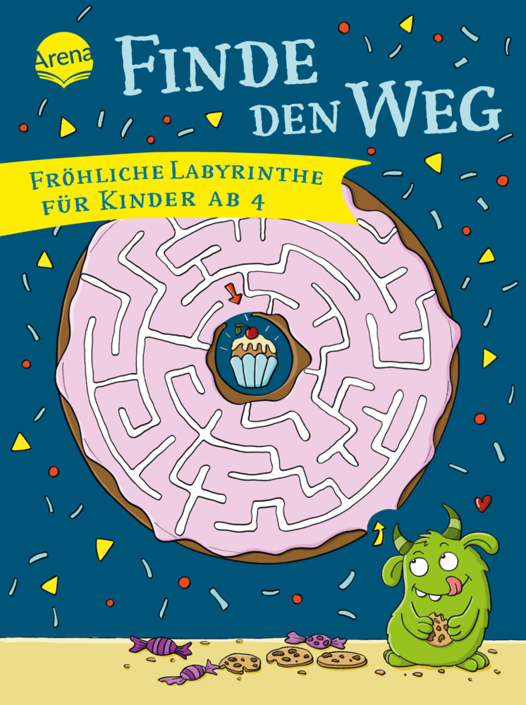 Finde den Weg. Fröhliche Labyrinthe für Kinder ab 4 (Melanie Kraft)