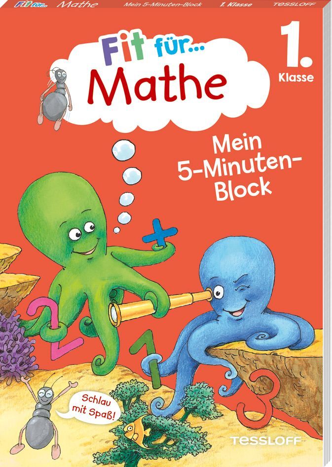 Fit für Mathe 1. Klasse. Mein 5-Minuten-Block (Werner Zenker)
