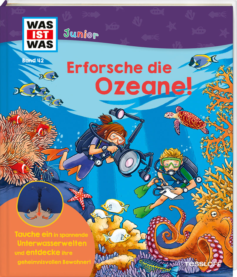 WAS IST WAS Junior Band 42 Erforsche die Ozeane! (Benjamin Schreuder)