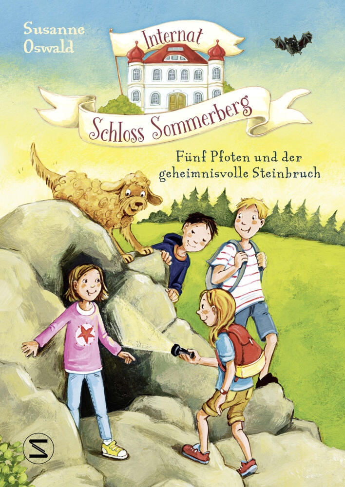Internat Schloss Sommerberg - Fünf Pfoten und der geheimnisvolle Steinbruch (Susanne Oswald)