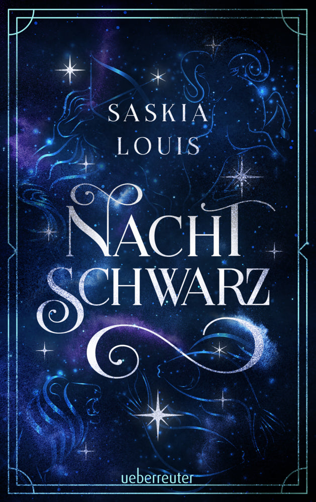 Nachtschwarz (Nachtschwarz-Sternenhell, Bd. 1) Aufregende Urban-Fantasy-Dilogie über die Magie der Sterne und eine große Liebe - Buchumschlag mit Perlmuttglanzeffekt + Character Card in der 1. Auflage! (Saskia Louis)