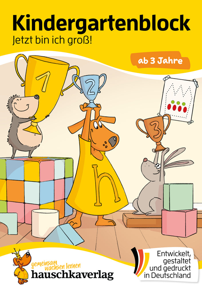 Kindergartenblock ab 3 Jahre - Jetzt bin ich groß! (Ulrike Maier)