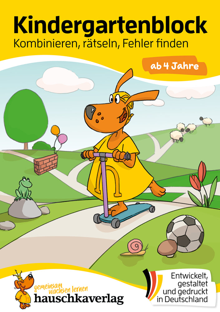 Kindergartenblock ab 4 Jahre - Kombinieren, rätseln, Fehler finden (Ulrike Maier)