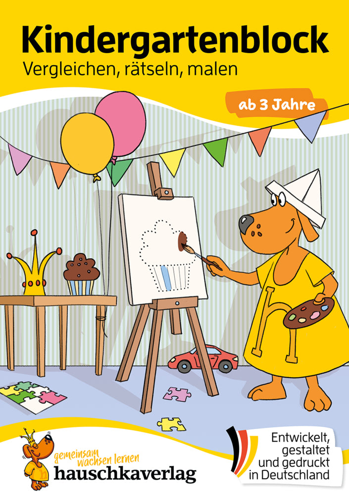 Kindergartenblock ab 3 Jahre - Vergleichen, rätseln und malen (Ulrike Maier)