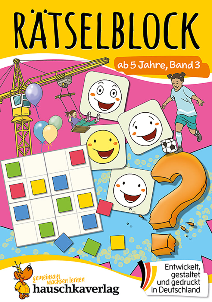 Rätselblock ab 5 Jahre - Band 3 (Ulrike Maier)