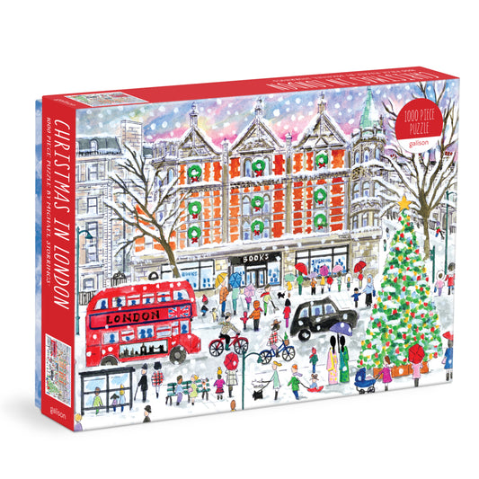 Michael Storrings Christmas in London 1000 Piece Puzzle (Galison)