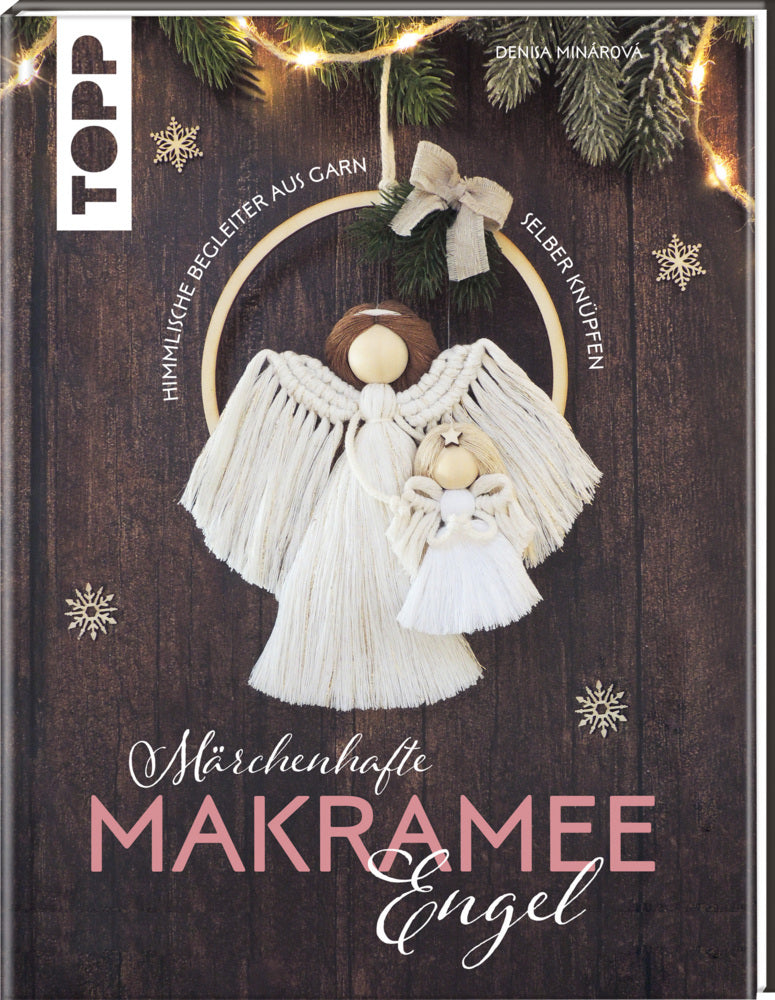 Märchenhafte Makramee-Engel (Denisa Minárová)