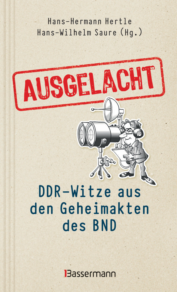 Ausgelacht: DDR-Witze aus den Geheimakten des BND. Kein Witz! Gab´s wirklich! (Hans-Hermann Hertle)
