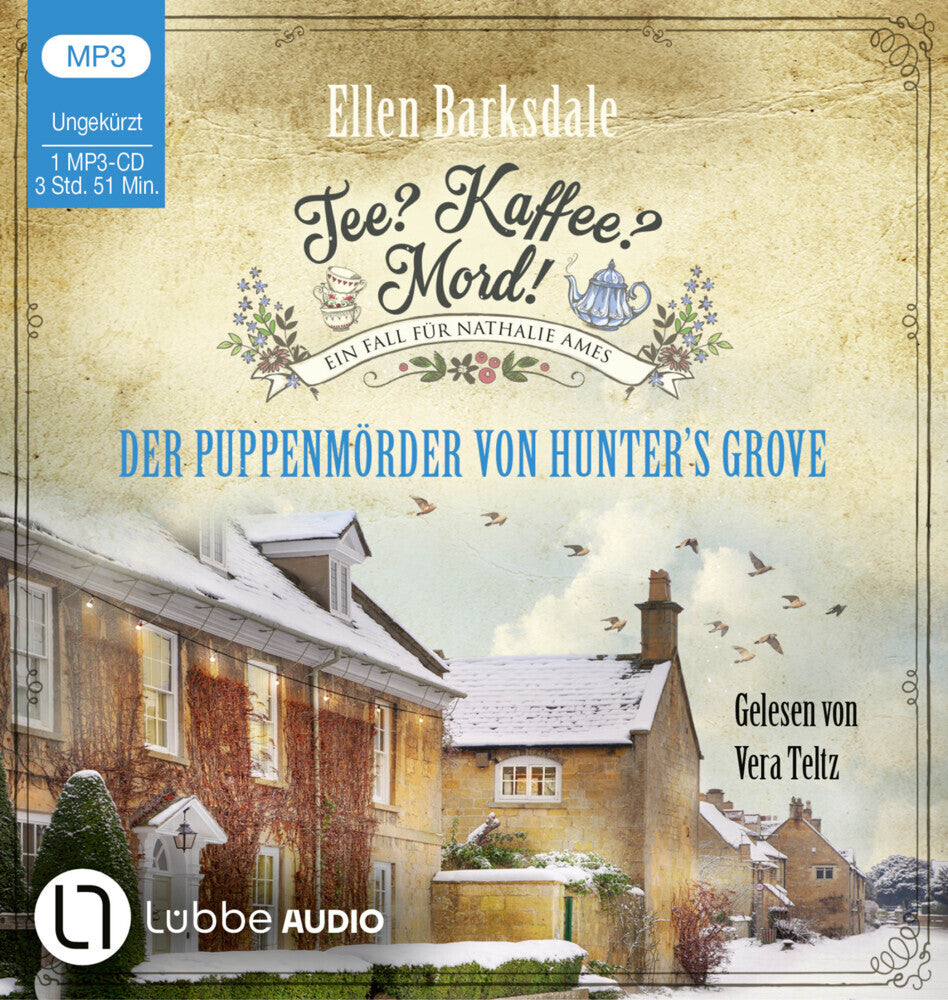 Tee? Kaffee? Mord! - Der Puppenmörder von Hunter's Grove, 1 Audio-CD, 1 MP3 (Ellen Barksdale)