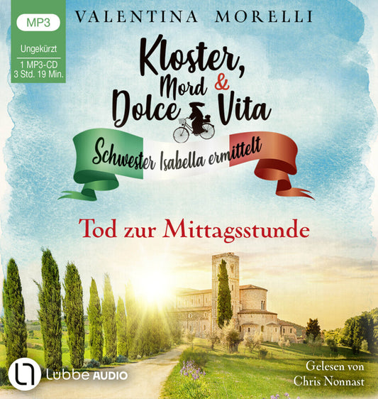 Kloster, Mord und Dolce Vita - Tod zur Mittagsstunde, 1 Audio-CD, 1 MP3 (Valentina Morelli)