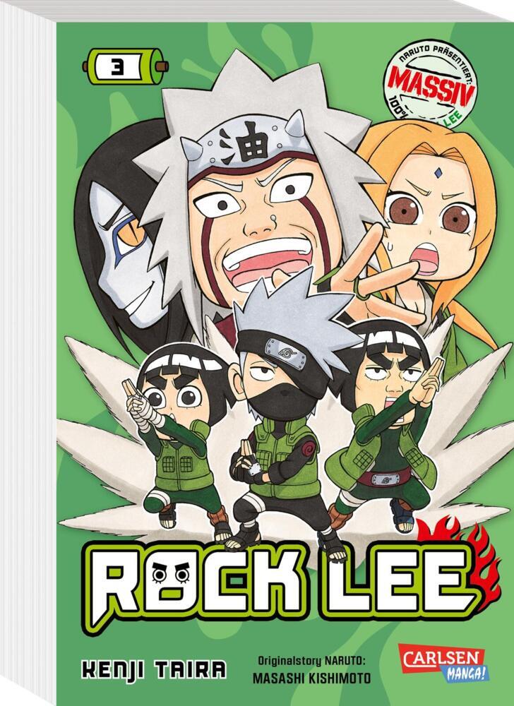 Rock Lee Massiv 3 (Masashi Kishimoto)