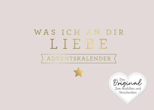 Was ich an dir liebe - Adventskalender (Alexandra Reinwarth)