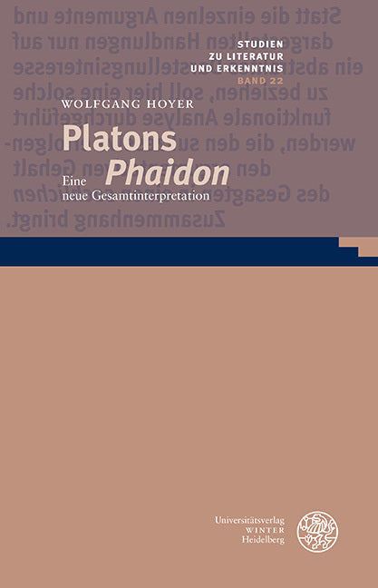 Platons 'Phaidon' (Wolfgang Hoyer)
