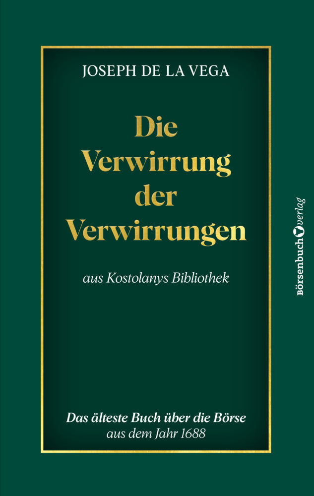 Die Verwirrung der Verwirrungen (Joseph De La Vega)