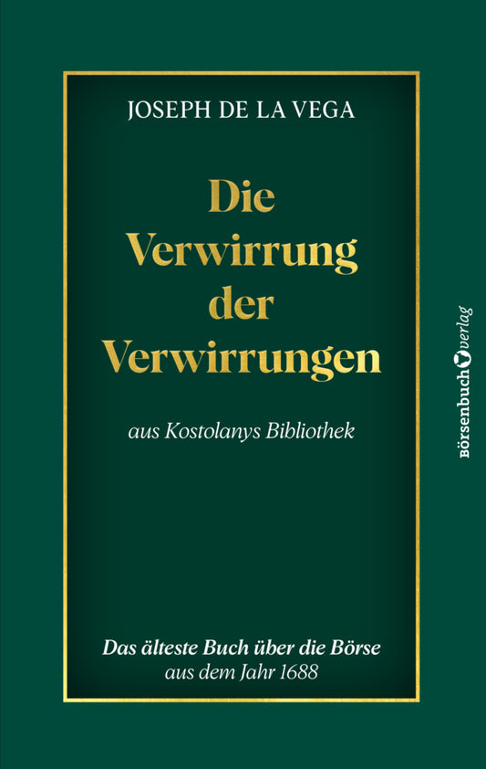 Die Verwirrung der Verwirrungen (Joseph De La Vega)