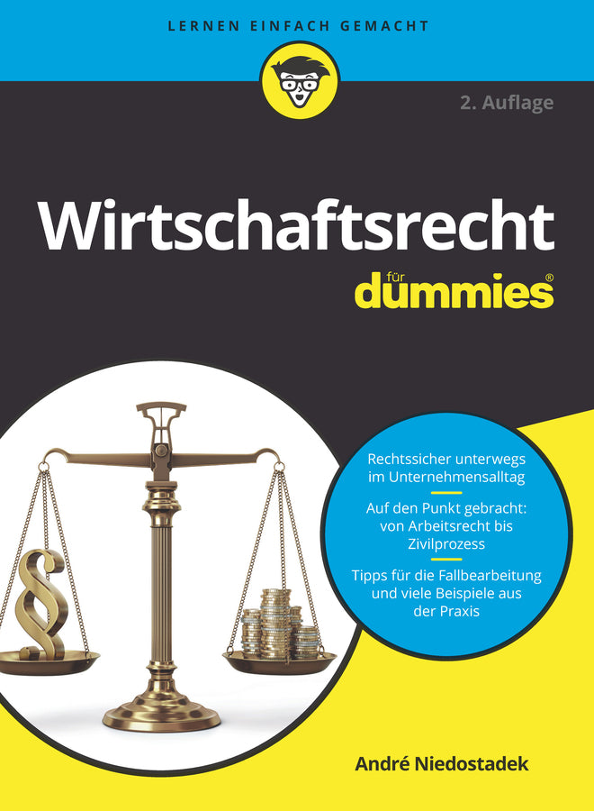 Wirtschaftsrecht für Dummies (André Niedostadek)