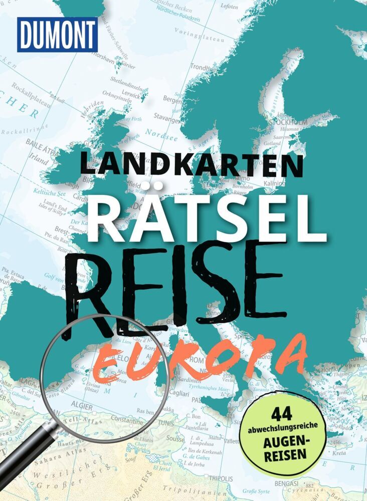 DUMONT Bildband Landkarten-Rätselreise Europa (Nadine Ormo)