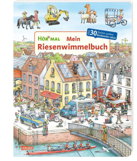 Hör mal (Soundbuch): Mein Riesenwimmelbuch (Christian Zimmer)