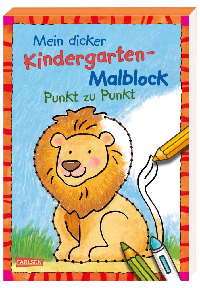 Mein dicker Kindergarten-Mal: Punkt zu Punkt