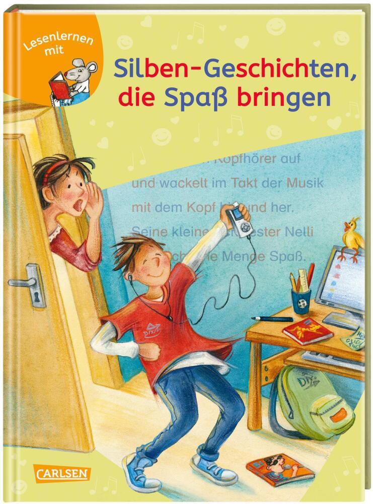 LESEMAUS zum Lesenlernen Sammelbände: Silben-Geschichten, die Spaß bringen (Dagmar Hoßfeld)