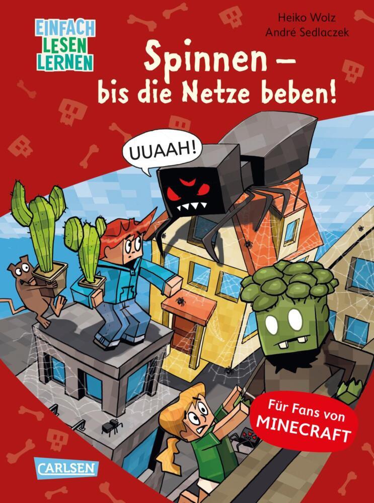 Minecraft 8: Spinnen - bis die Netze beben! (Heiko Wolz)