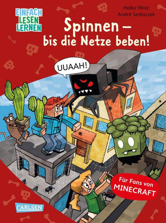 Minecraft 8: Spinnen - bis die Netze beben! (Heiko Wolz)