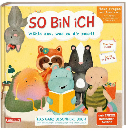 So bin ich - Neue Fragen und Abenteuer mit deinen tierisch besten Freunden (Marisa Hart)