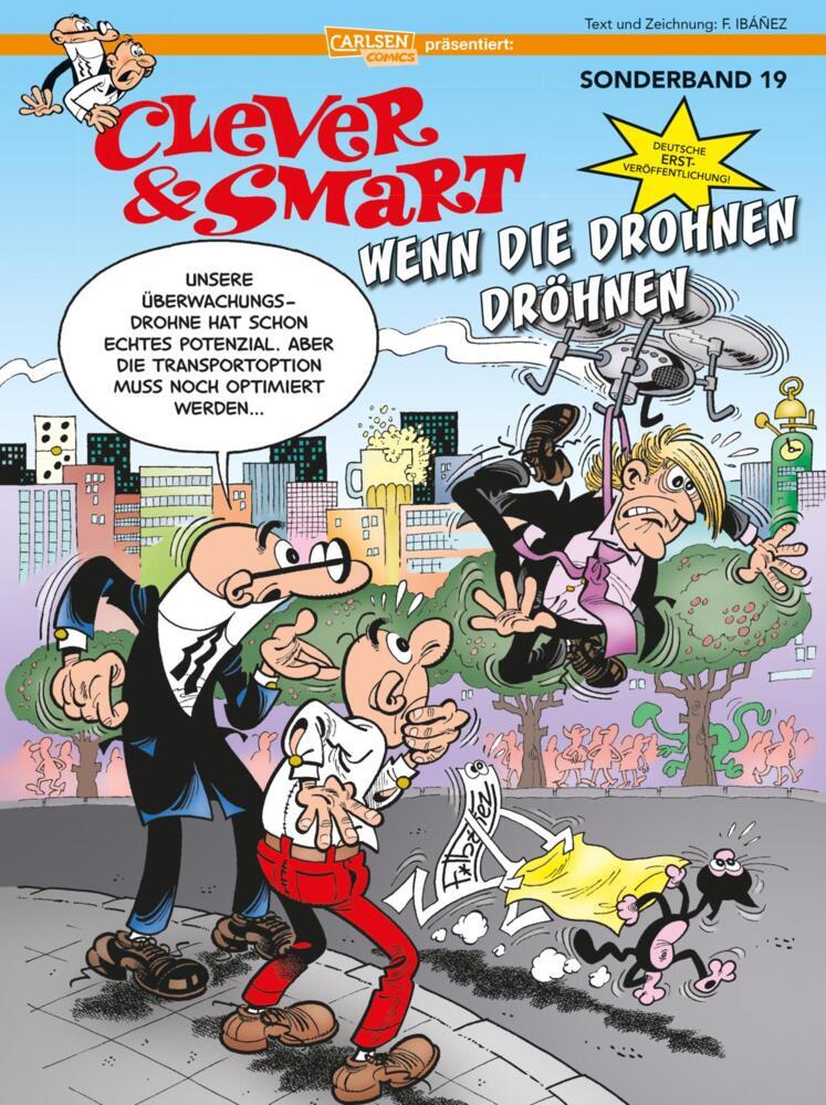 Clever und Smart Sonderband 19: Wenn die Drohnen dröhnen (Francisco Ibáñez)
