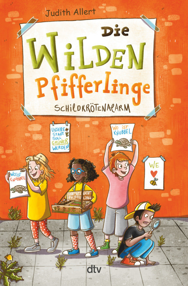 Die wilden Pfifferlinge - Schildkrötenalarm (Judith Allert)