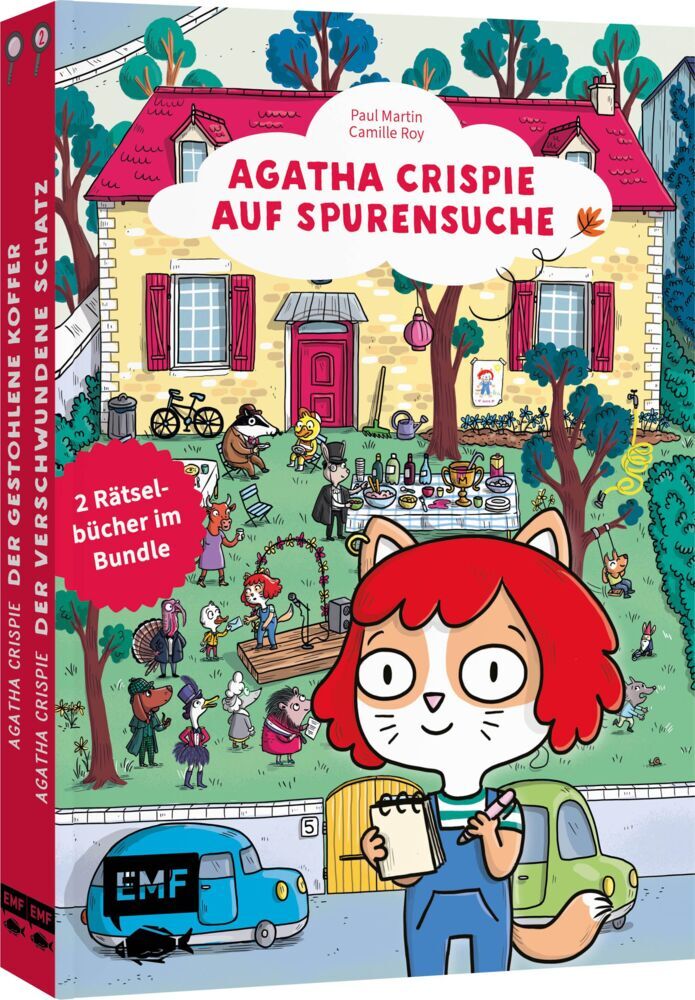 Agatha Crispie auf Spurensuche - Geschichten mit Bilderrätseln (Paul Martin)