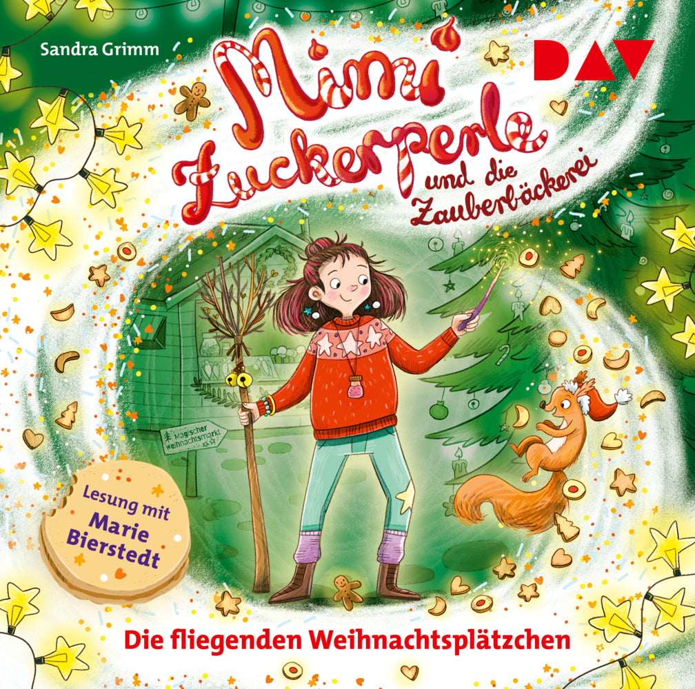 Mimi Zuckerperle und die Zauberbäckerei - Teil 2: Die fliegenden Weihnachtsplätzchen, 1 Audio-CD (Sandra Grimm)