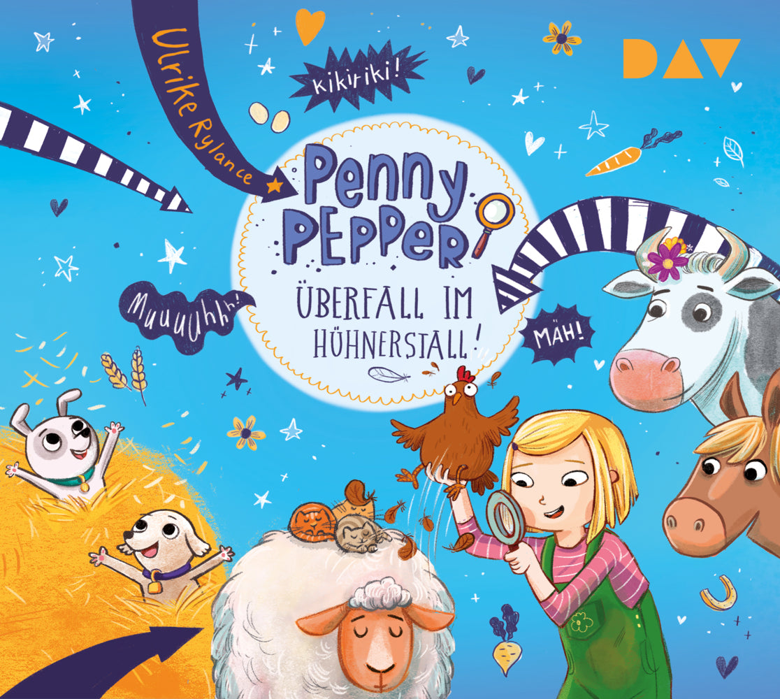 Penny Pepper - Teil 11: Überfall im Hühnerstall!, 2 Audio-CD (Ulrike Rylance)