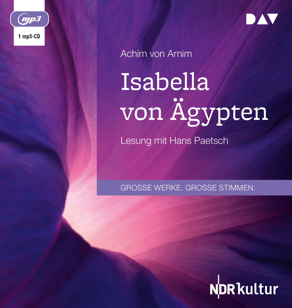 Isabella von Ägypten, 1 Audio-CD, 1 MP3 (Achim Von Arnim)