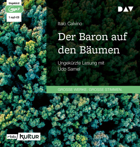 Der Baron auf den Bäumen, 1 Audio-CD, 1 MP3 (Italo Calvino)