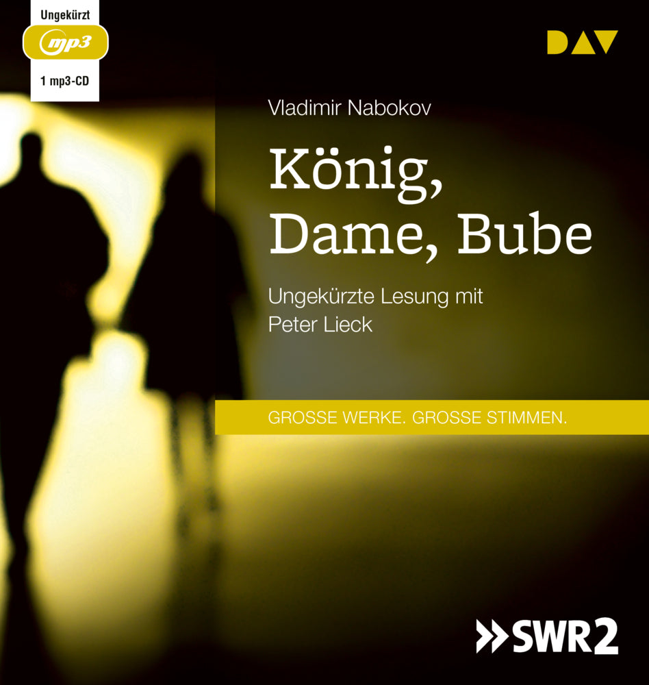 König, Dame, Bube, 1 Audio-CD, 1 MP3 (Vladimir Nabokov)