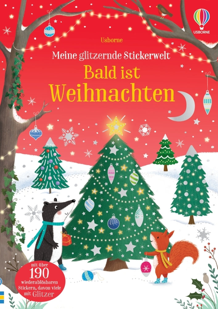 Meine glitzernde Stickerwelt: Bald ist Weihnachten (Jessica Greenwell)