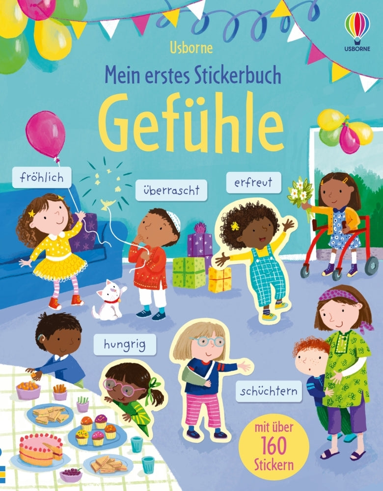 Mein erstes Stickerbuch: Gefühle (Holly Bathie)