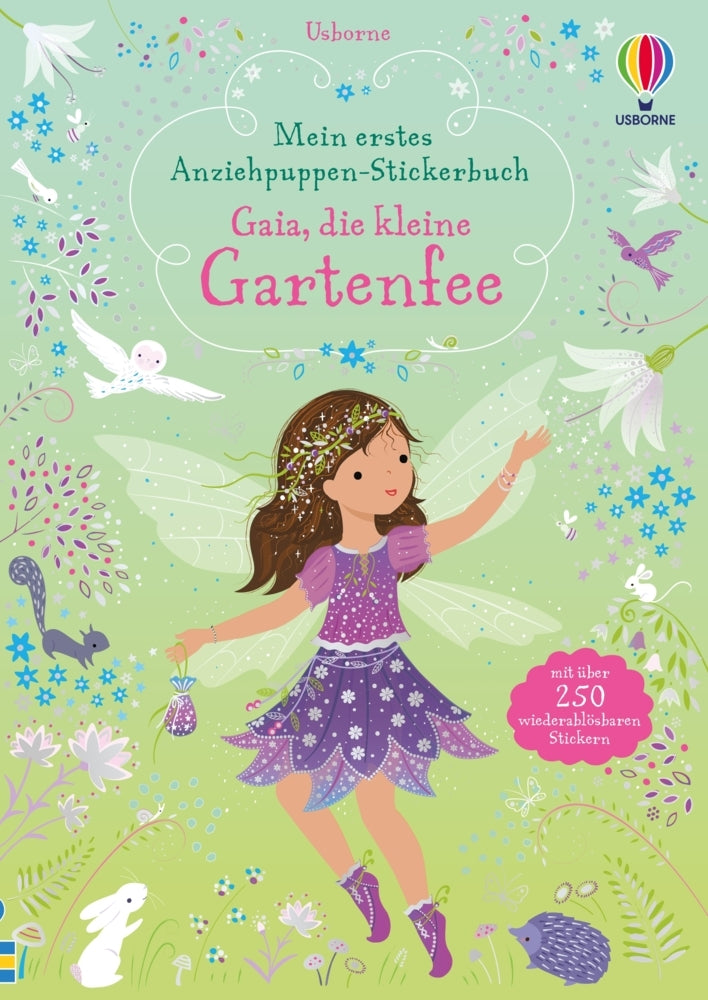 Mein erstes Anziehpuppen-Stickerbuch: Gaia, die kleine Gartenfee (Fiona Watt)