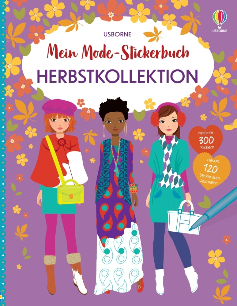 Mein Mode-Stickerbuch: Herbstkollektion (Fiona Watt)