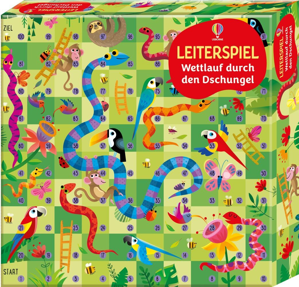 Leiterspiel: Wettlauf durch den Dschungel (Kate Nolan)