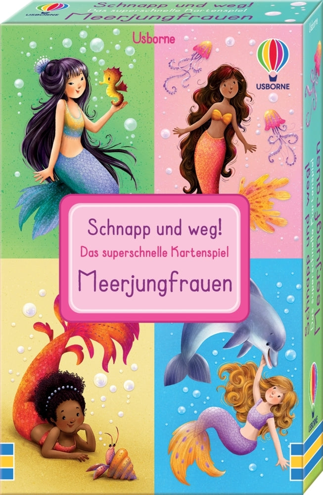 Schnapp und weg! Das superschnelle Kartenspiel: Meerjungfrauen (Fiona Watt)