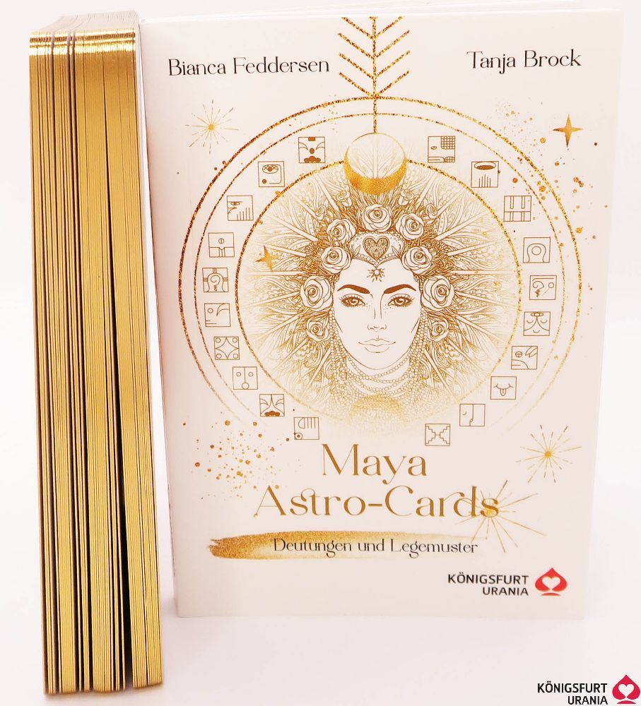 Maya-Astro-Cards: 44 astrologische Orakelkarten mit Booklet, m. 1 Buch, m. 1 Beilage (Bianca Feddersen)
